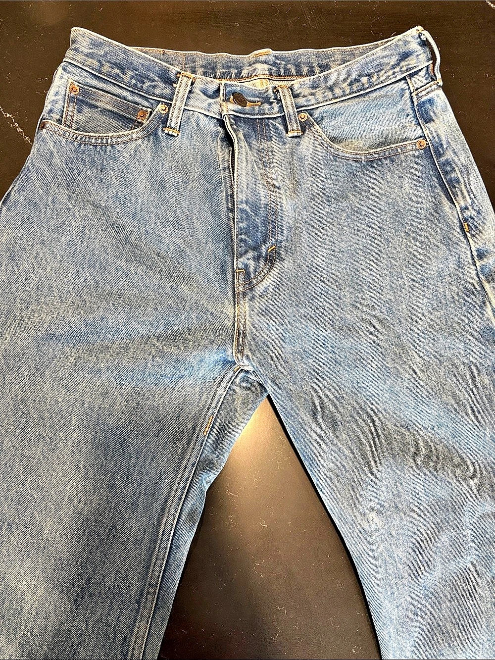 Levi's 501 Straight Leg Jeans Waist 32 Blue